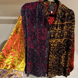 Johnny Was Frida Button Blouse